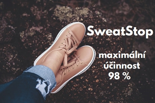 sweatstop maximální účinek proti pocení nohou
